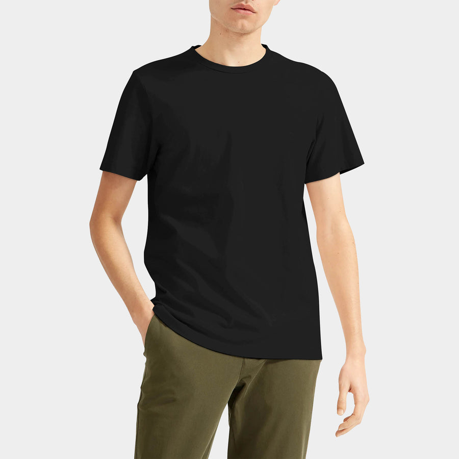 Men’s Crew Neck Performance T-Shirt in crewneck_t shirt_custom t shirts_t shirt design_men crew neck_tie dye t shirts_cheap t shirts_cool t shirts_pride shirts_crew neck shirt_Blac