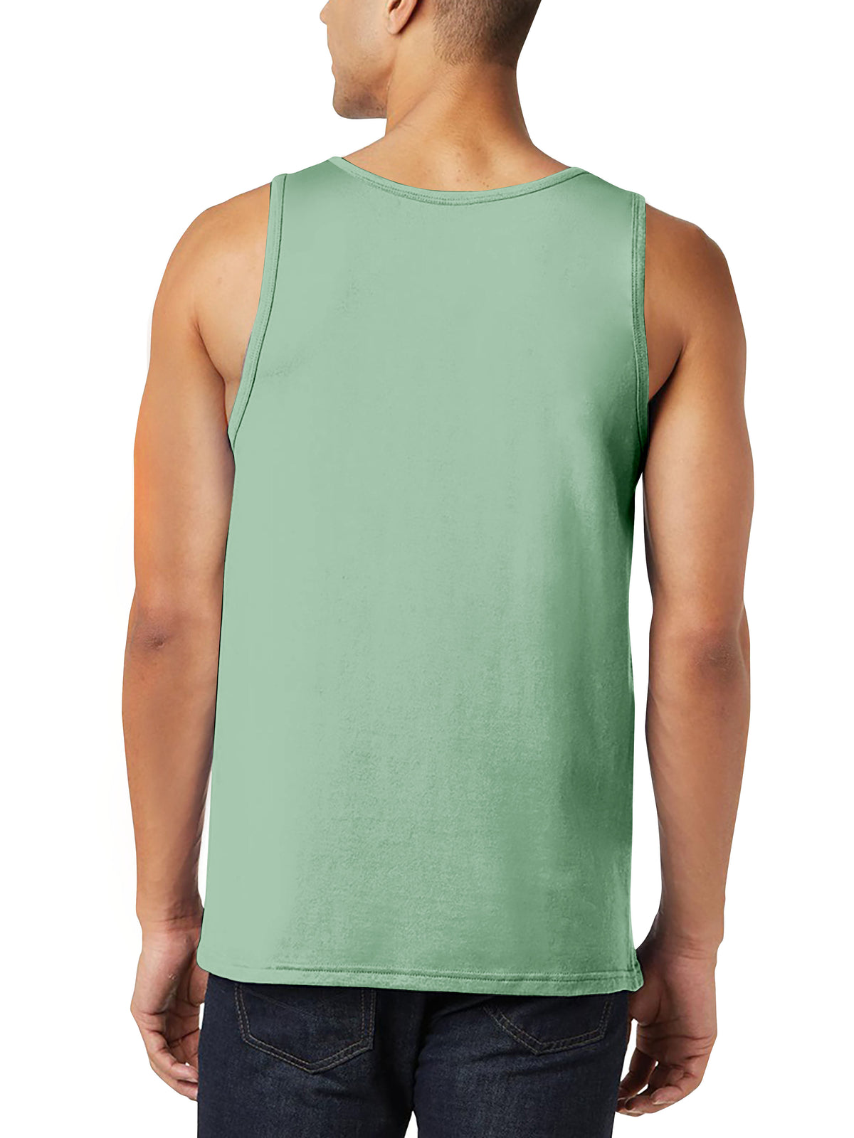 Men’s Tank Top in mens tanktops_bro tank tops_tanktop men_string tank tops_mens tank tops amazon_guys tank top_men in tank tops_athletic tank top_Mint - Hat and Beyond tank top