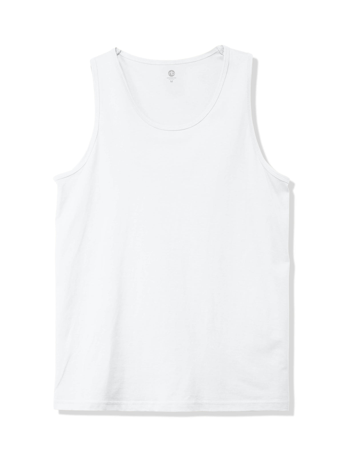 Men’s Tank Top in mens tanktops_bro tank tops_tanktop men_string tank tops_mens tank tops amazon_guys tank top_men in tank tops_athletic tank top_White - Hat and Beyond tank top