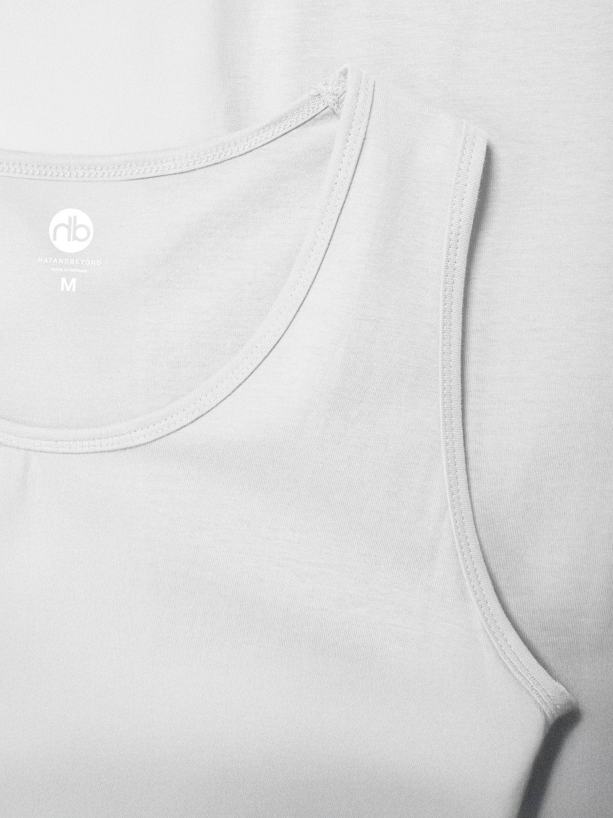 Men’s Tank Top in mens tanktops_bro tank tops_tanktop men_string tank tops_mens tank tops amazon_guys tank top_men in tank tops_athletic tank top_White - Hat and Beyond tank top