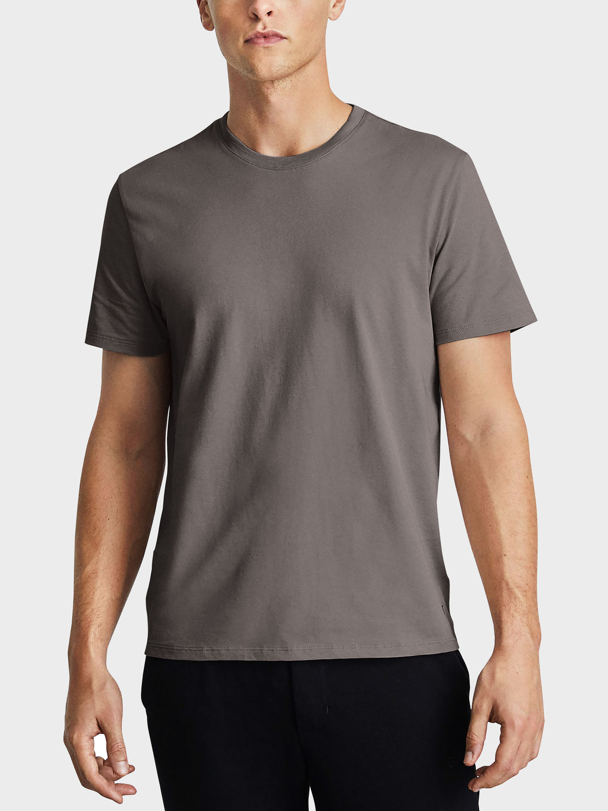 Men's Garment Dyed Organic Cotton T-Shirt Cinder – Wholesale Blank Garment Dye Tee | Hat and Beyond