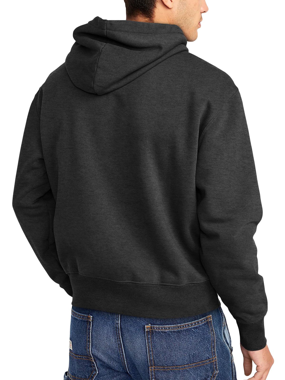 Men’s Ultimate Heavyweight Pullover Hoodie 2XL-5XL in Charcoal Heather - Hat and Beyond hoodie