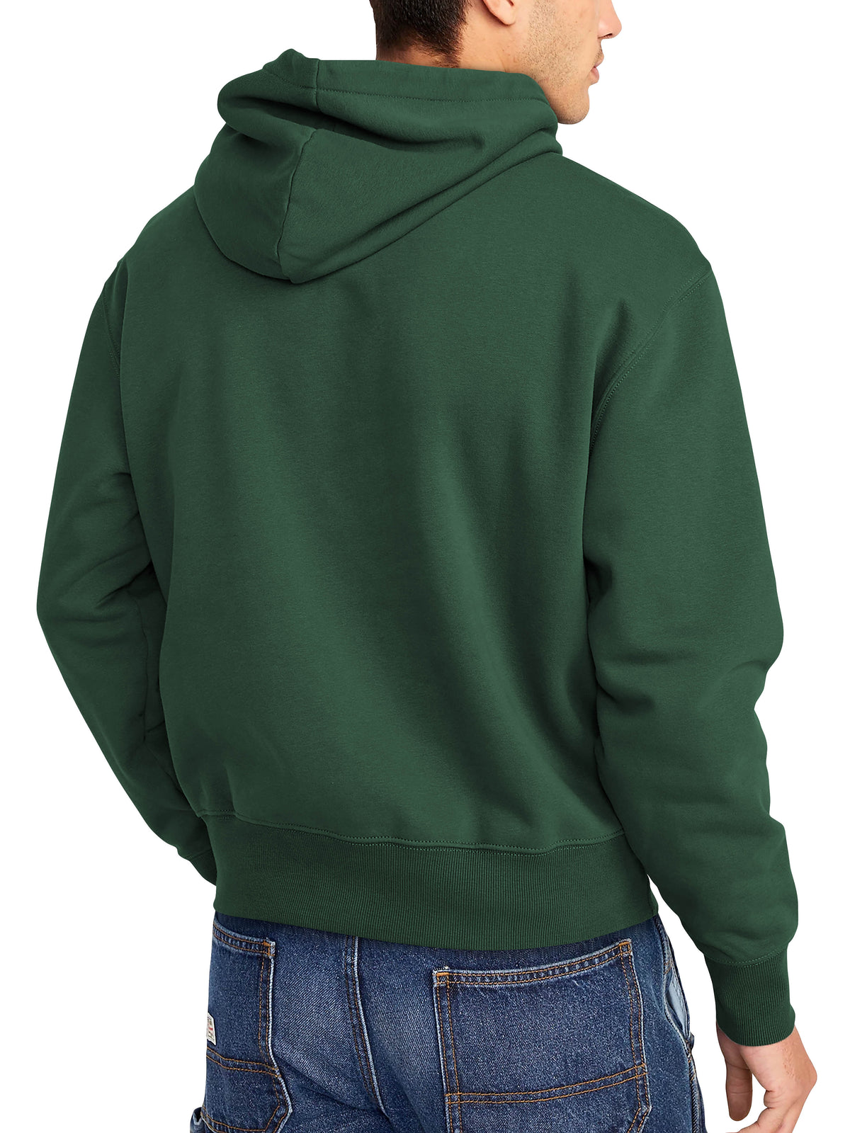Men’s Ultimate Heavyweight Pullover Hoodie 2XL-5XL in Hunter Green - Hat and Beyond hoodie