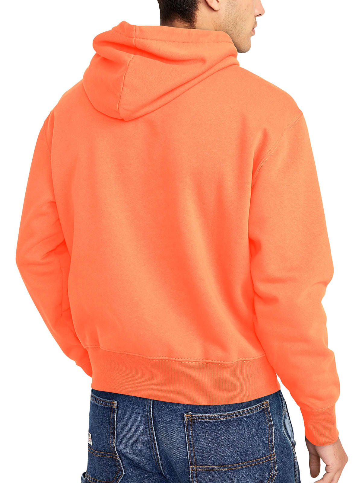Men’s Ultimate Heavyweight Pullover Hoodie XS-XL in Neon Orange - Hat and Beyond hoodie