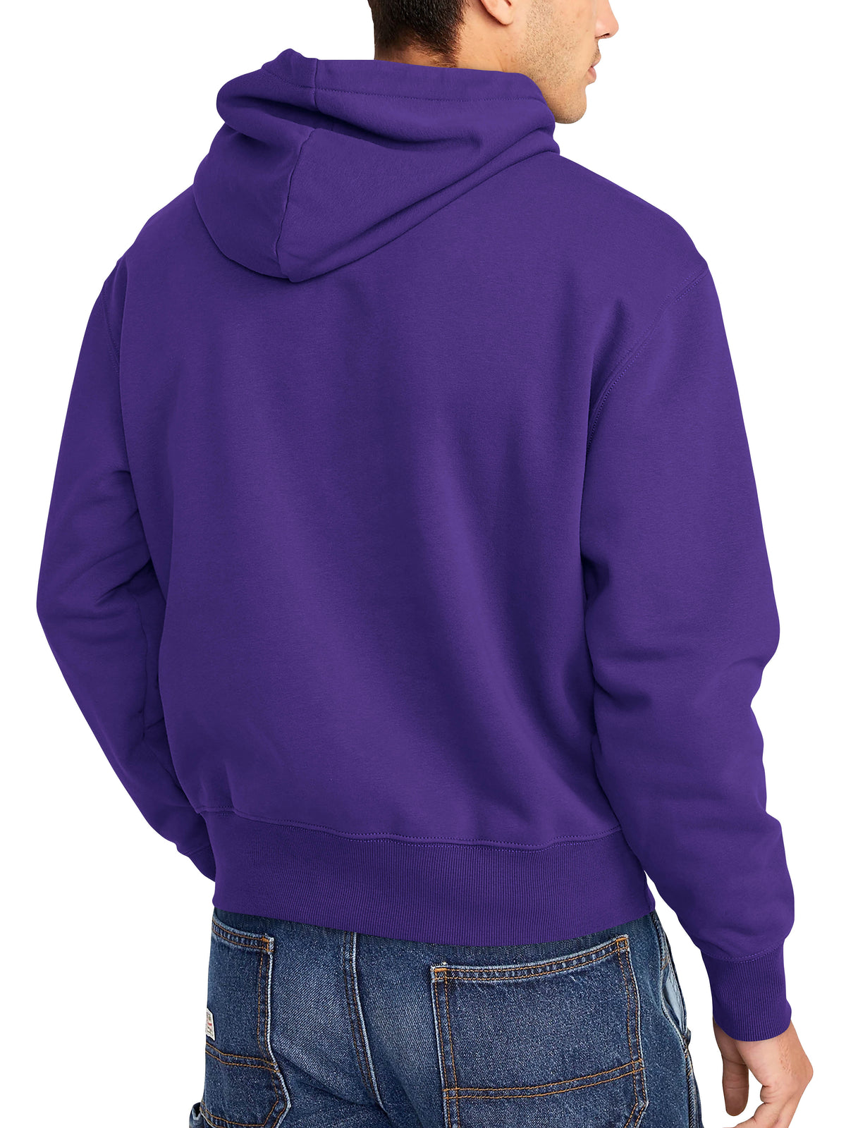 Men’s Ultimate Heavyweight Pullover Hoodie 2XL-5XL in Purple - Hat and Beyond hoodie