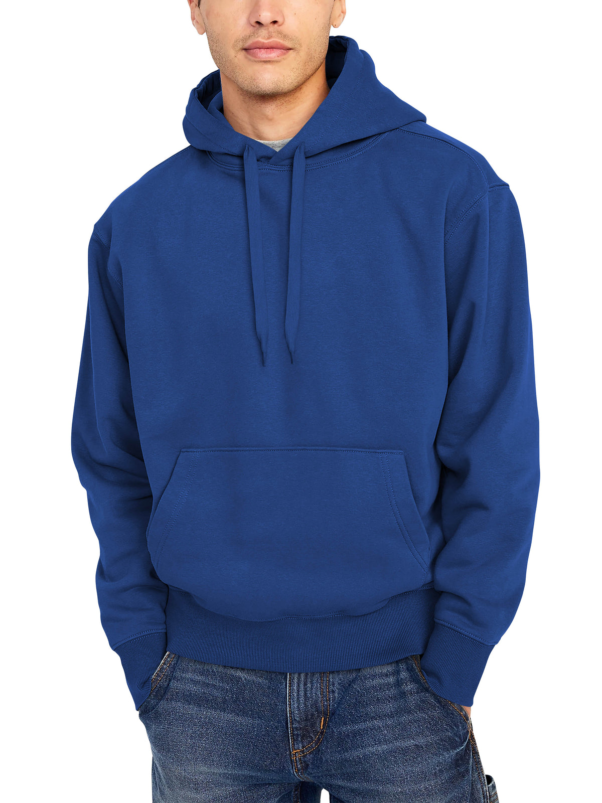 Men’s Ultimate Heavyweight Pullover Hoodie XS-XL in Royal Blue - Hat and Beyond hoodie