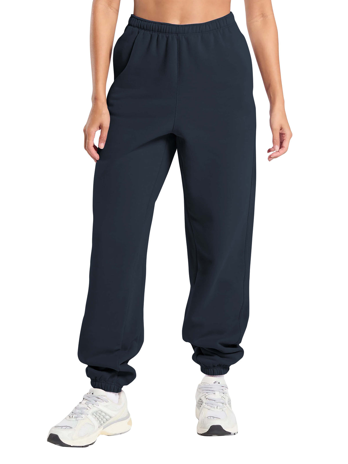 Women’s Ultimate Heavyweight Sweatpants in Navy - Hat and Beyond fleece joggers