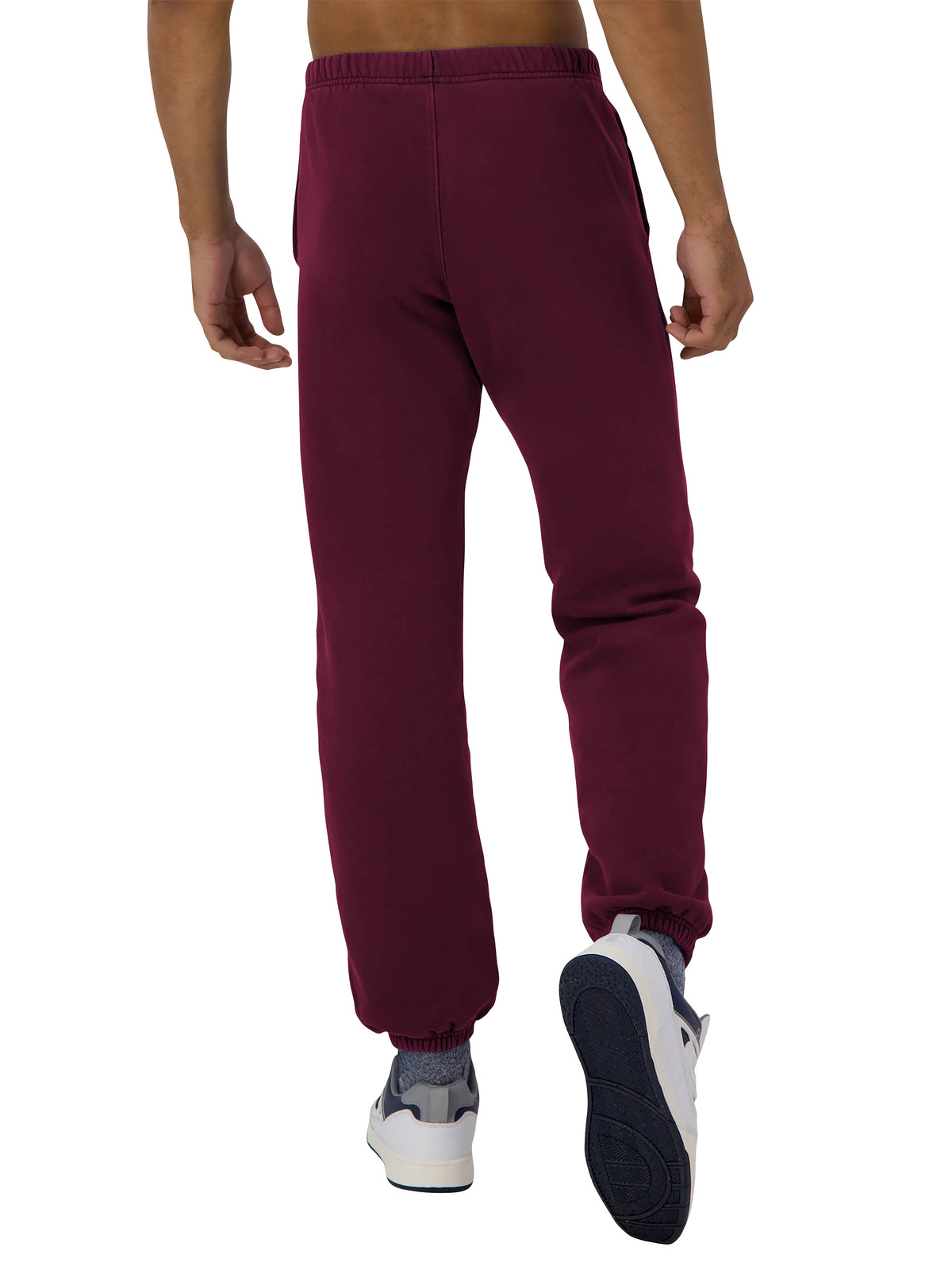 Men’s Ultimate Heavyweight Sweatpants in Burgundy - Hat and Beyond fleece joggers