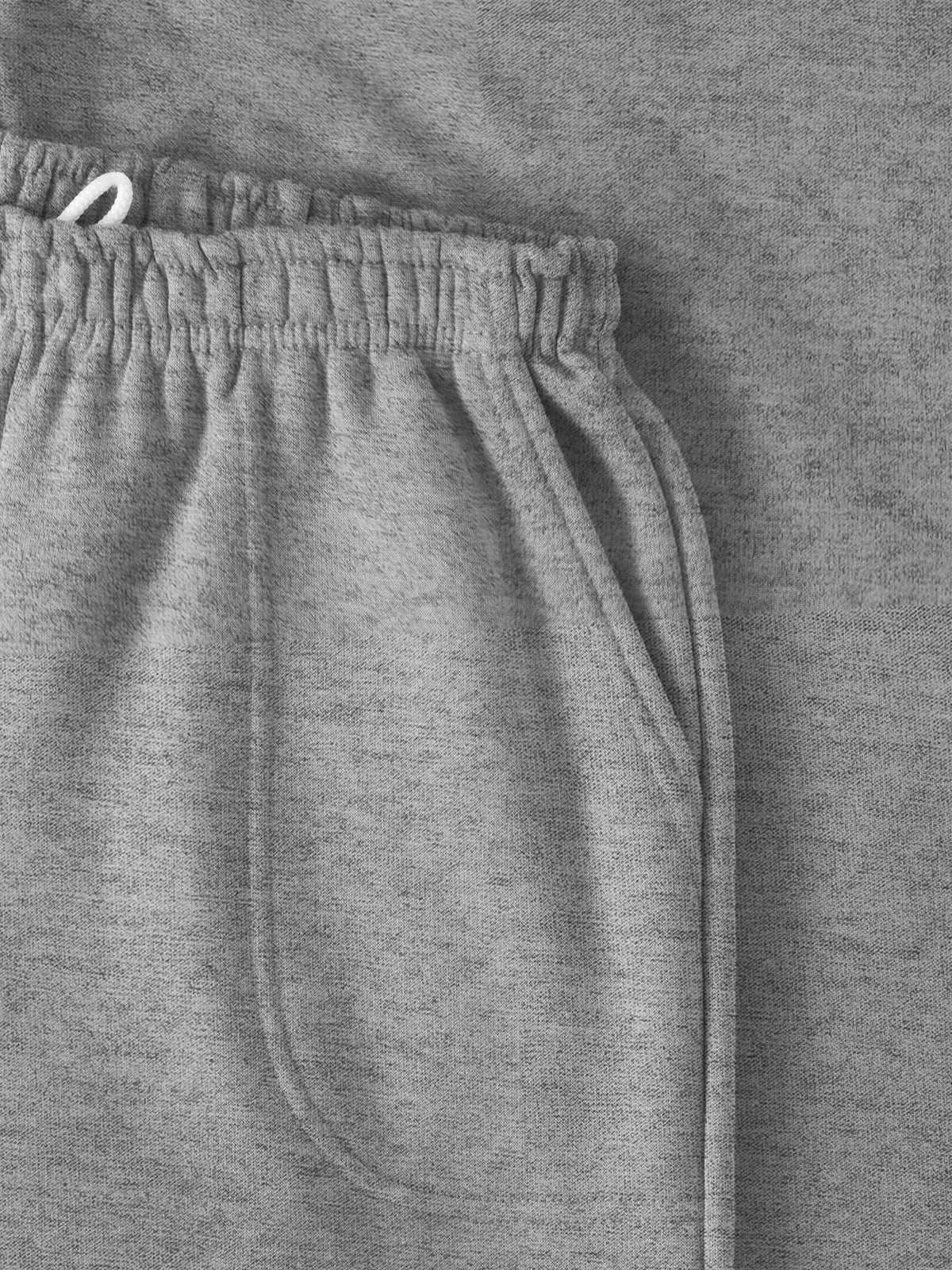 Men’s Ultimate Heavyweight Sweatpants in Heather Gray - Hat and Beyond fleece joggers