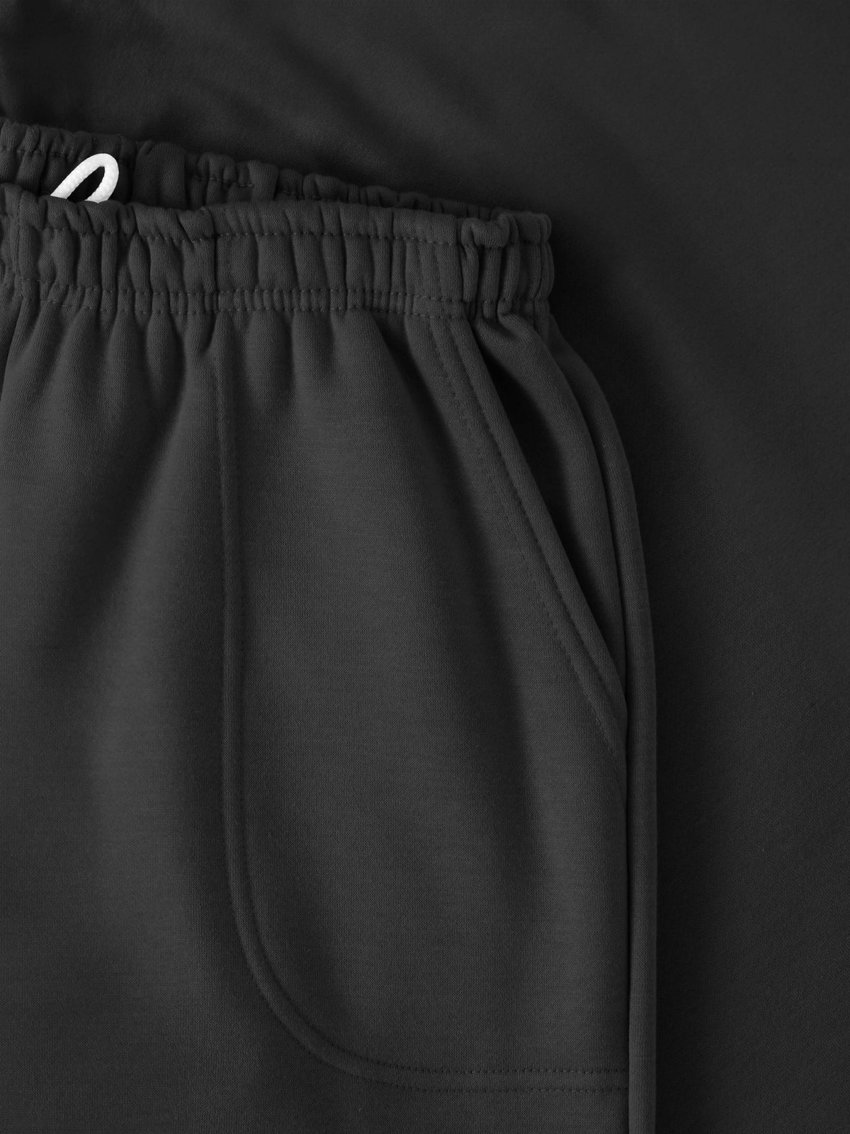 Men’s Ultimate Heavyweight Sweatpants in Black - Hat and Beyond fleece joggers