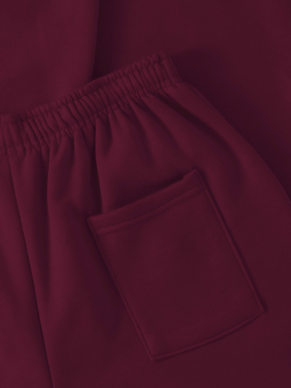 Men’s Ultimate Heavyweight Sweatpants in Burgundy - Hat and Beyond fleece joggers