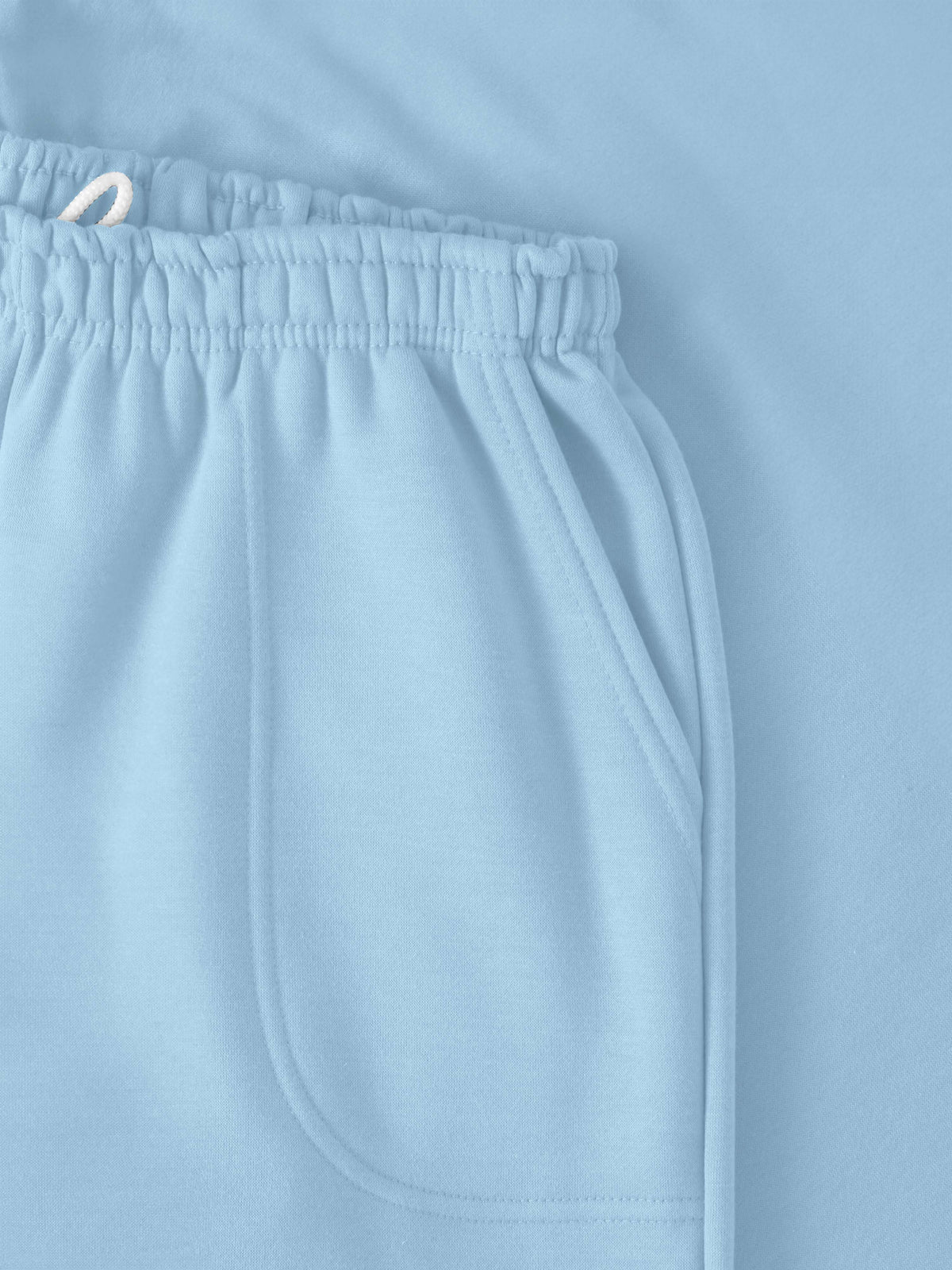 Men’s Ultimate Heavyweight Sweatpants in Sky Blue - Hat and Beyond fleece joggers