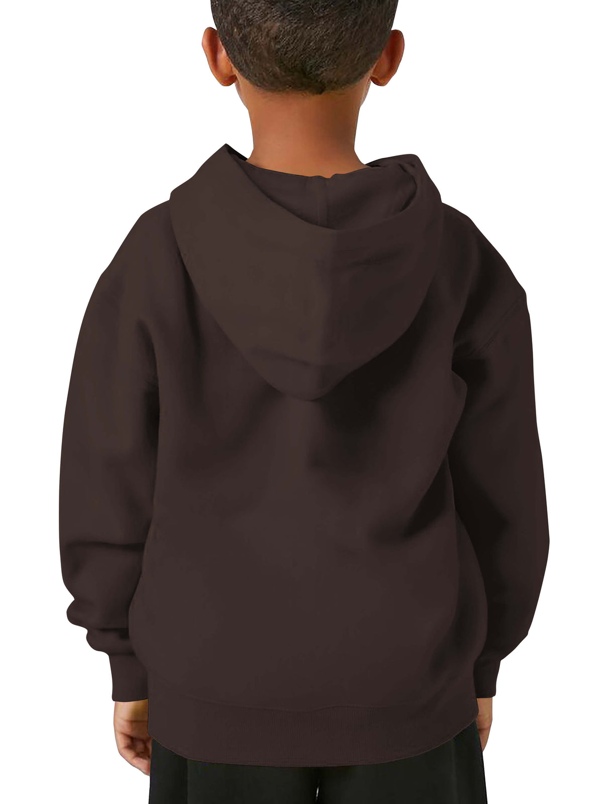 Kids’ Premium Zip Up Hoodie Jacket in Brown - Hat and Beyond hoodie