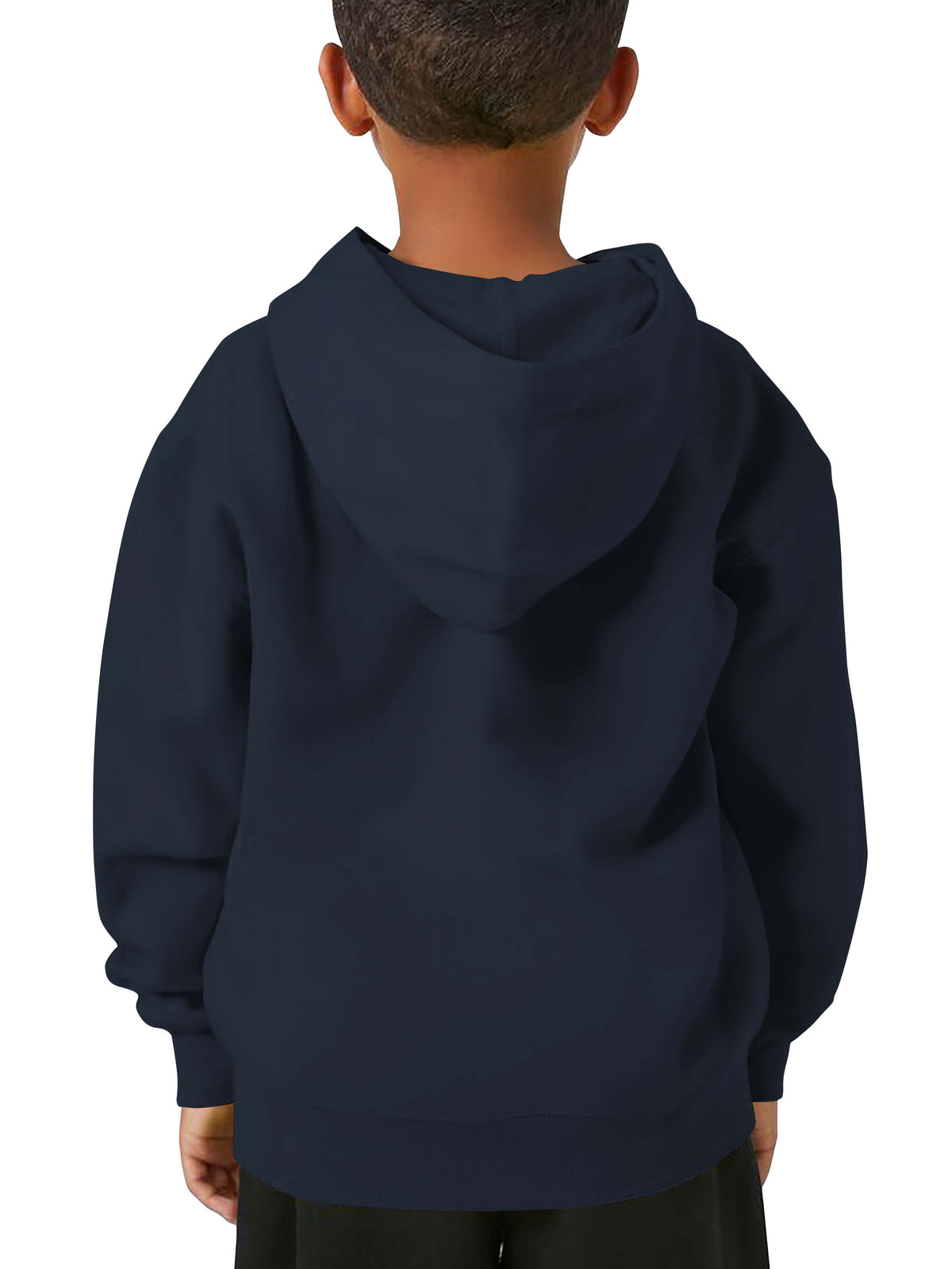 Kids’ Premium Zip Up Hoodie Jacket in Navy - Hat and Beyond hoodie