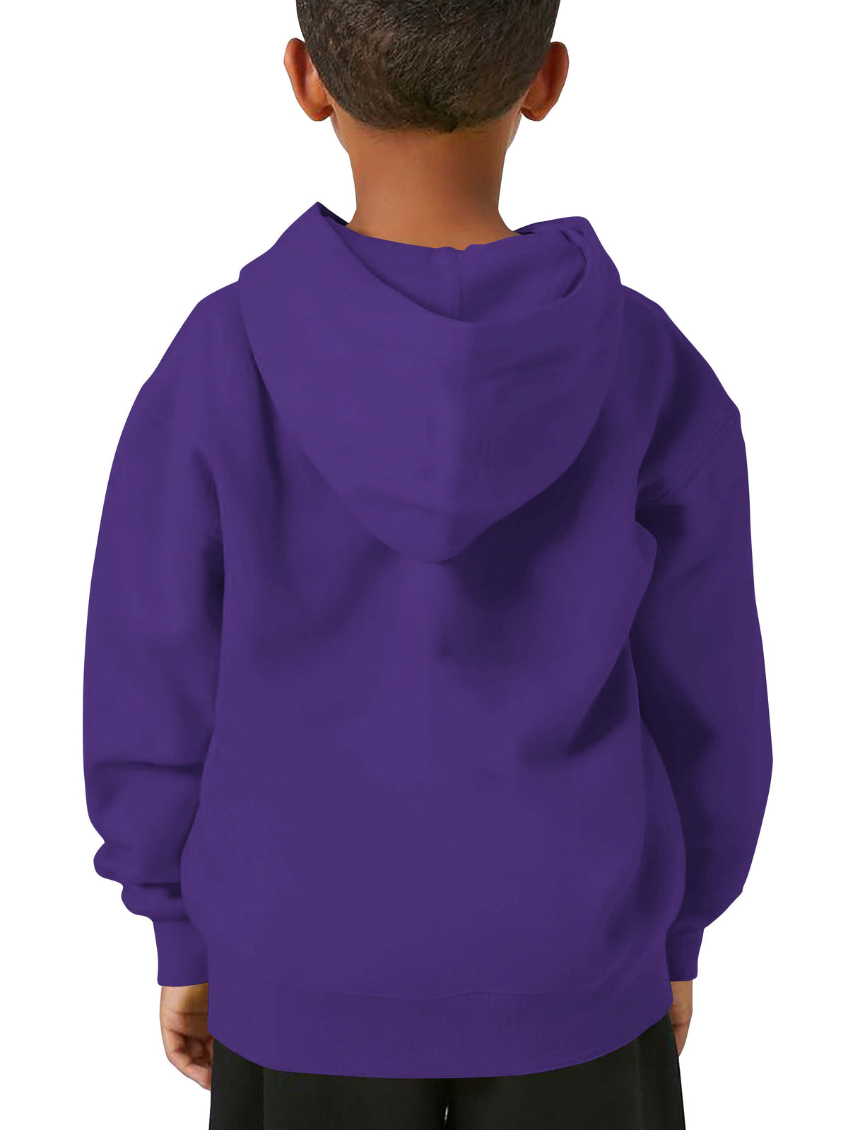 Kids’ Premium Zip Up Hoodie Jacket in Purple - Hat and Beyond hoodie