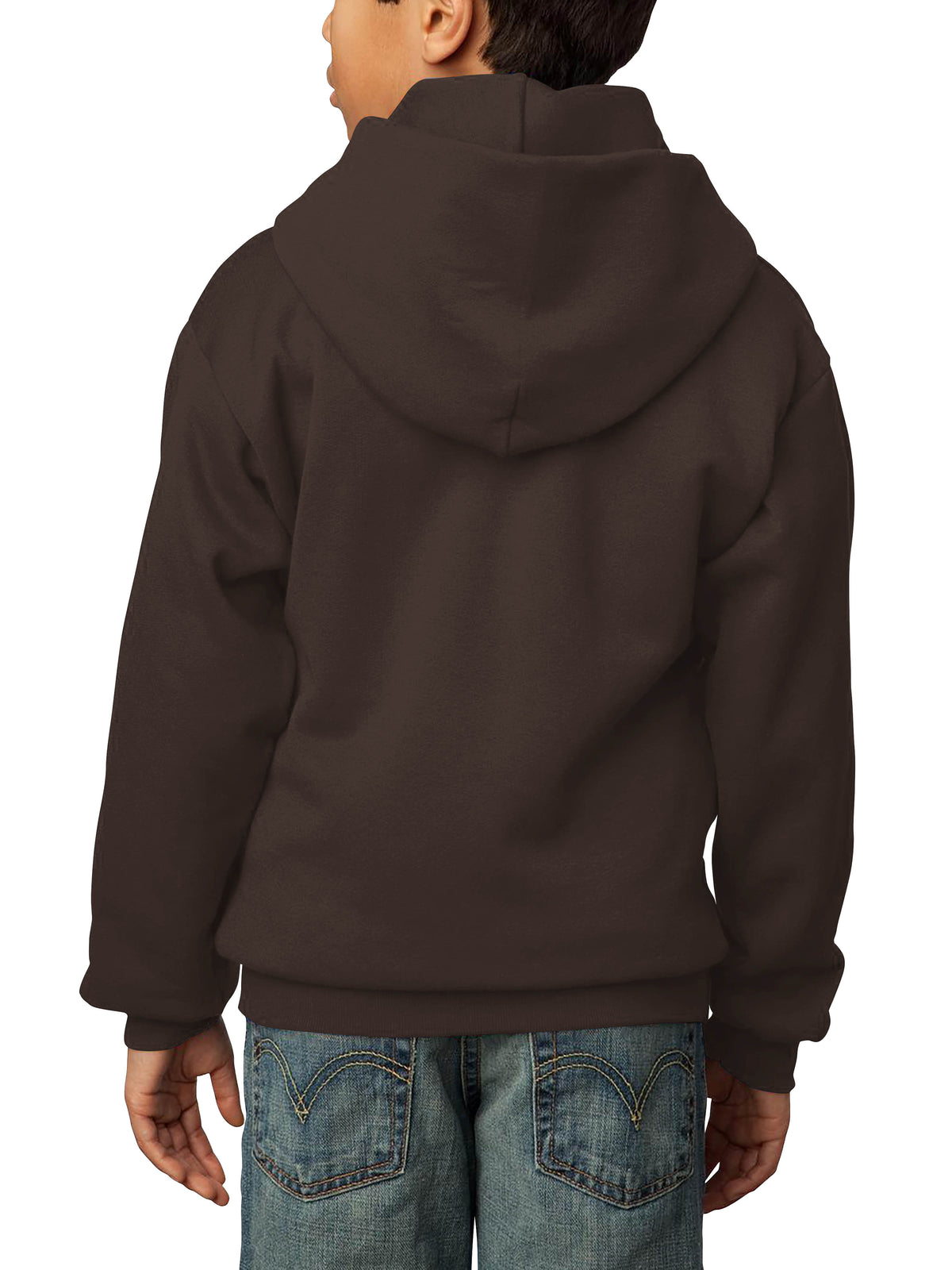 Kids’ Premium Pullover Hoodie in Brown - Hat and Beyond hoodie