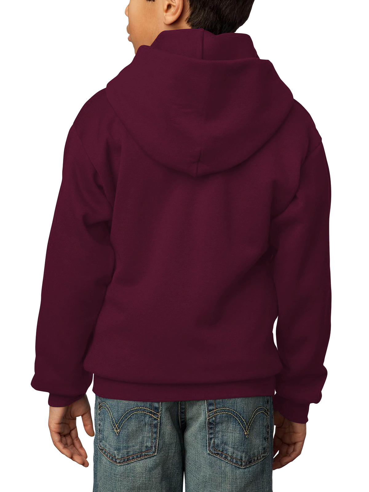 Kids’ Premium Pullover Hoodie in Burgundy - Hat and Beyond hoodie
