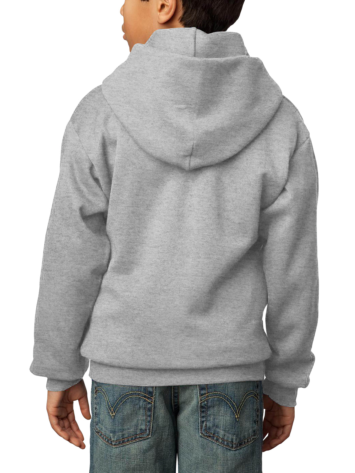 Kids’ Premium Pullover Hoodie in Heather Gray - Hat and Beyond hoodie