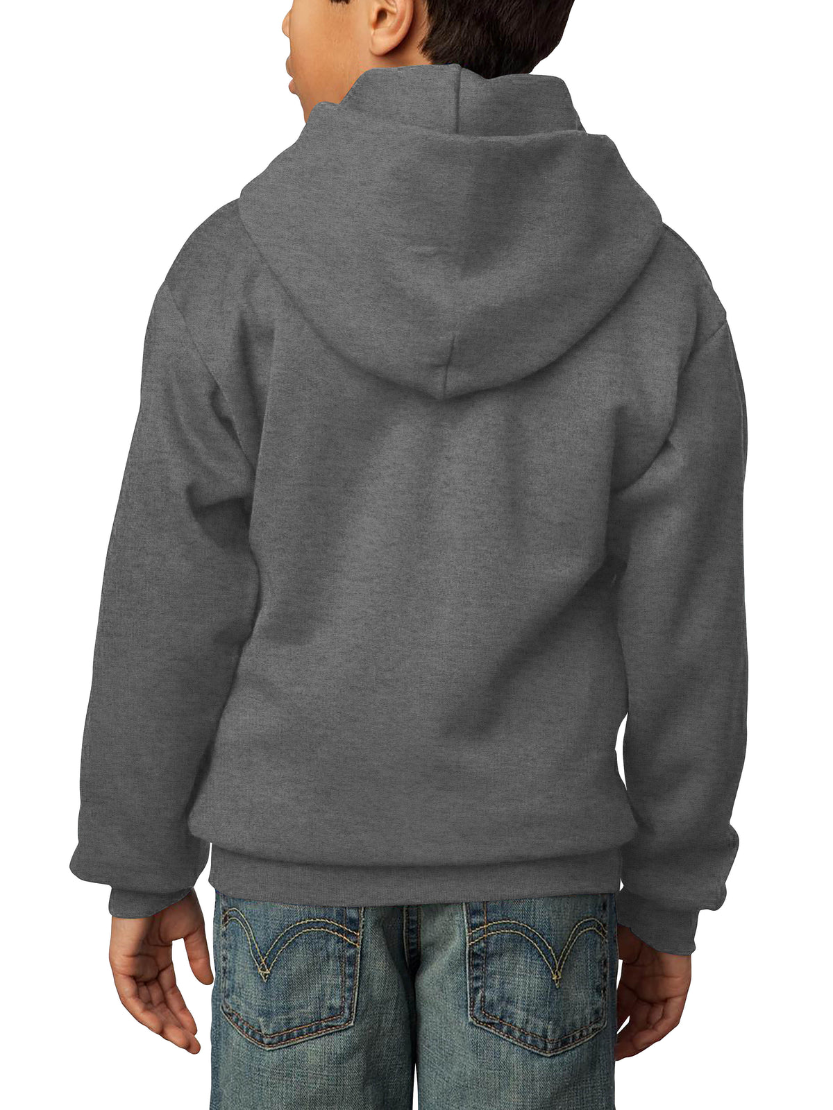 Kids’ Premium Pullover Hoodie in Medium Gray - Hat and Beyond hoodie