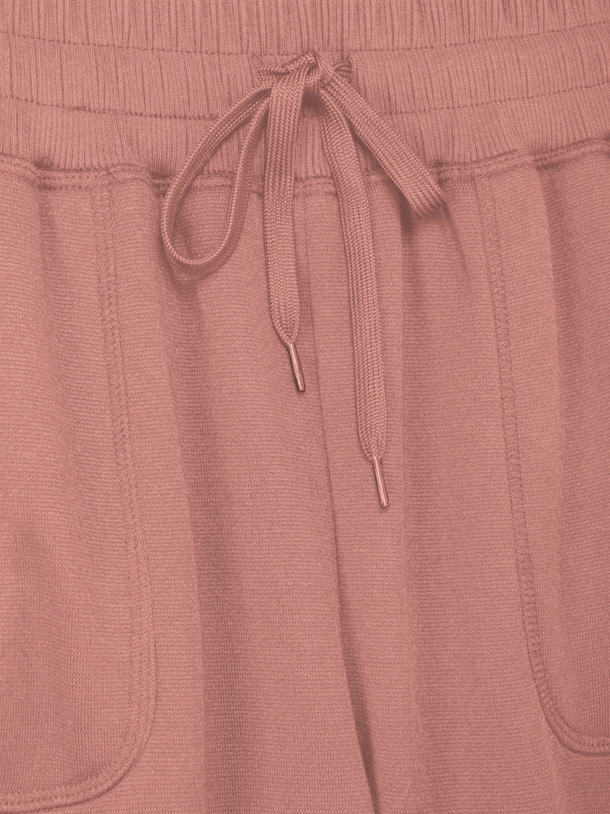 Women’s Fleece Sweatpants in Dusty Rose 4 - Hat and Beyond fleece joggers