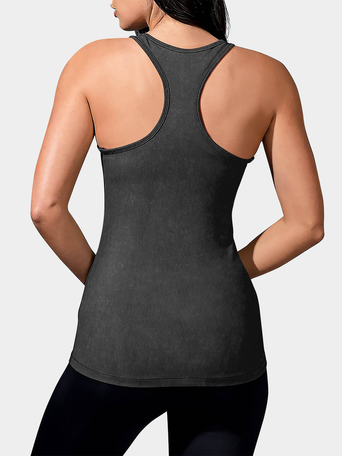 Women’s Stone Washed Racerback in Women's Stone Washed Racer Back - Hat and Beyond - Hat and Beyond tank top