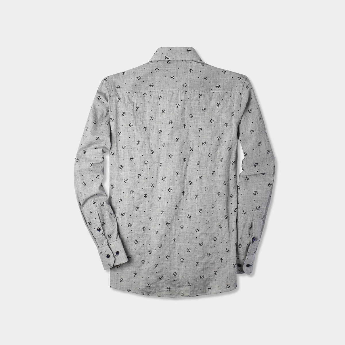 Men’s Long Sleeve Button Down Shirts in classic shirts_formal shirts_formal shirts for men_formal clothes for men_button down shirt_button down_mens long sleeve button down_Charcoa