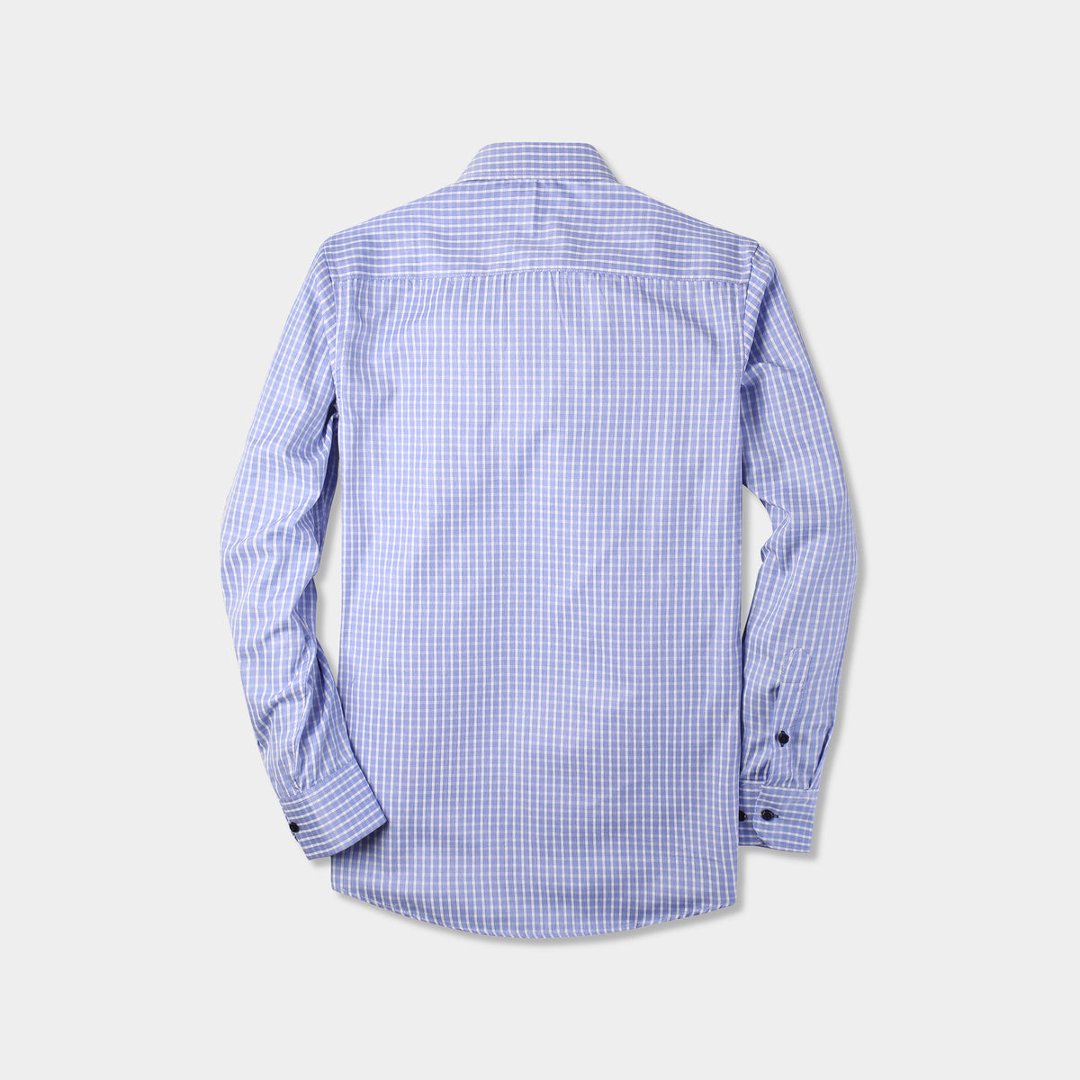 Men’s Long Sleeve Button Down Shirts in classic shirts_formal shirts_formal shirts for men_formal clothes for men_button down shirt_button down_mens long sleeve button down_Blue Ch