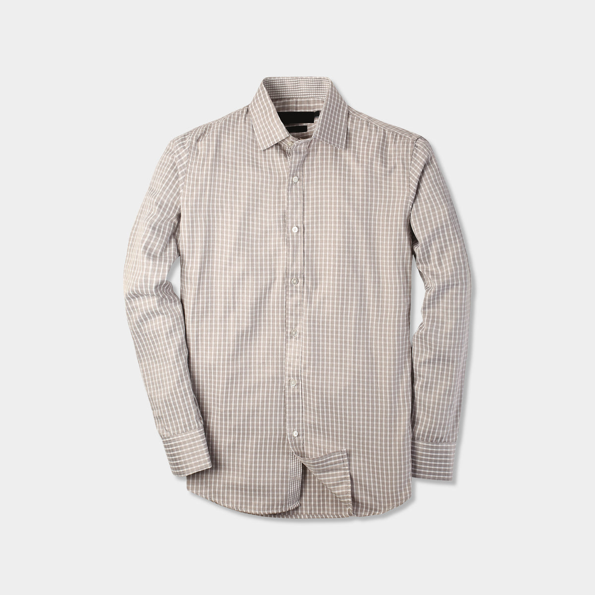Men’s Long Sleeve Button Down Shirts in classic shirts_formal shirts_formal shirts for men_formal clothes for men_button down shirt_button down_mens long sleeve button down_Tan Che