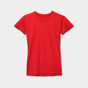 comfort tee_comfort color tees_comfort colors tee shirts_womens tee_tee shirts for women_best quality t shirts for women_Red