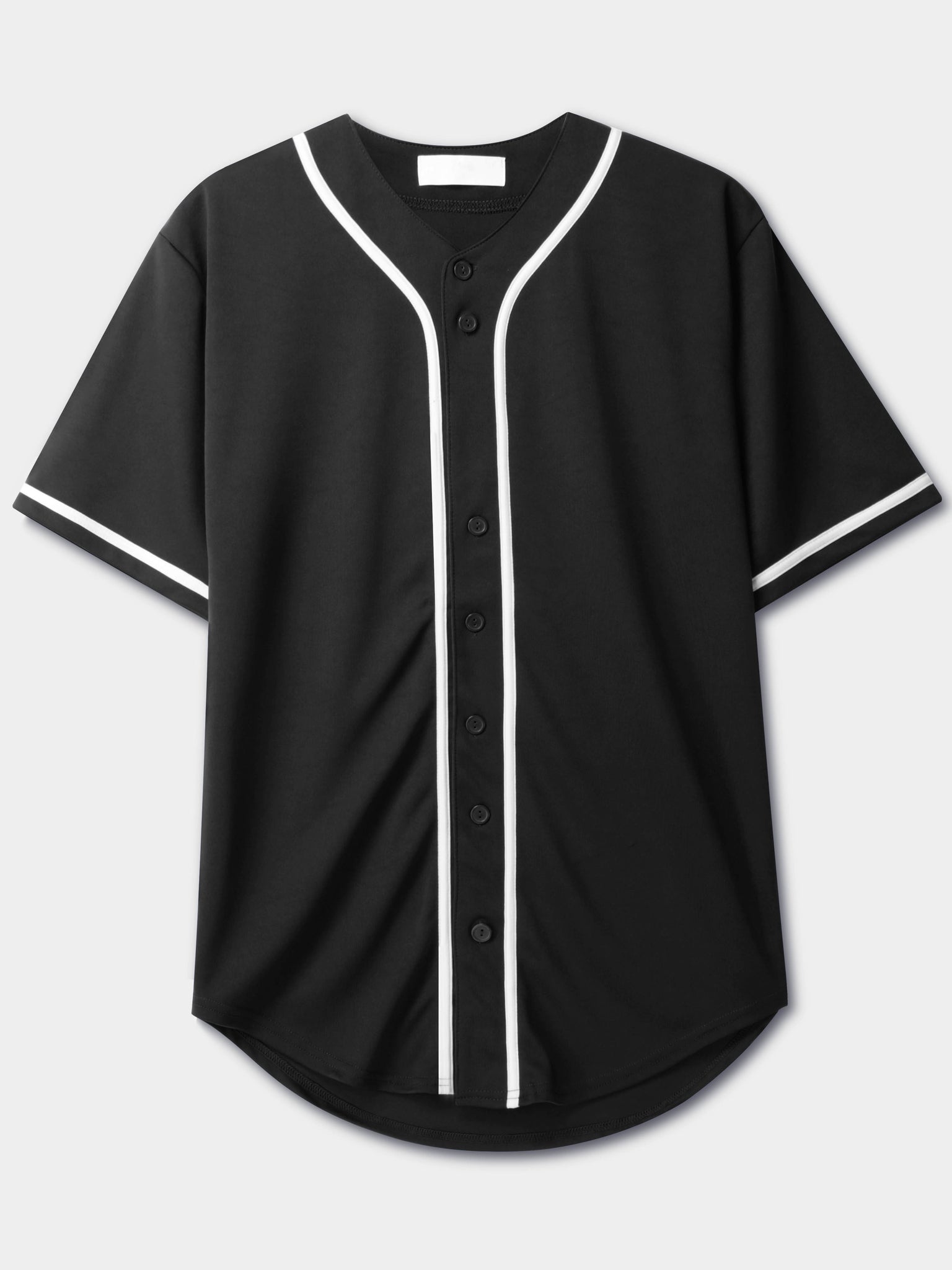 Plain Buttons Uniform Jersey Blank T-Shirt Custom Baseball Customized