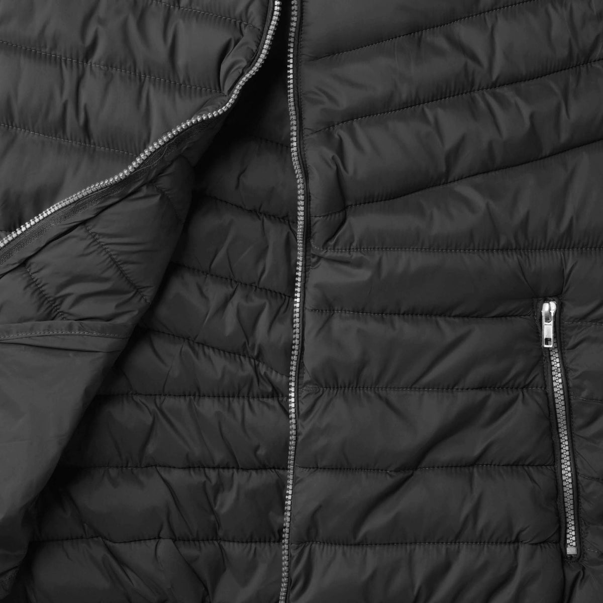 Men’s Ultra Light Hooded Puffer Vest in vest_mens vest_vest hoodie_mens hooded vest_puffy vest_vest jacket_mens vest jacket_winter vest_hooded down vest_Black - Hat and Beyond blan