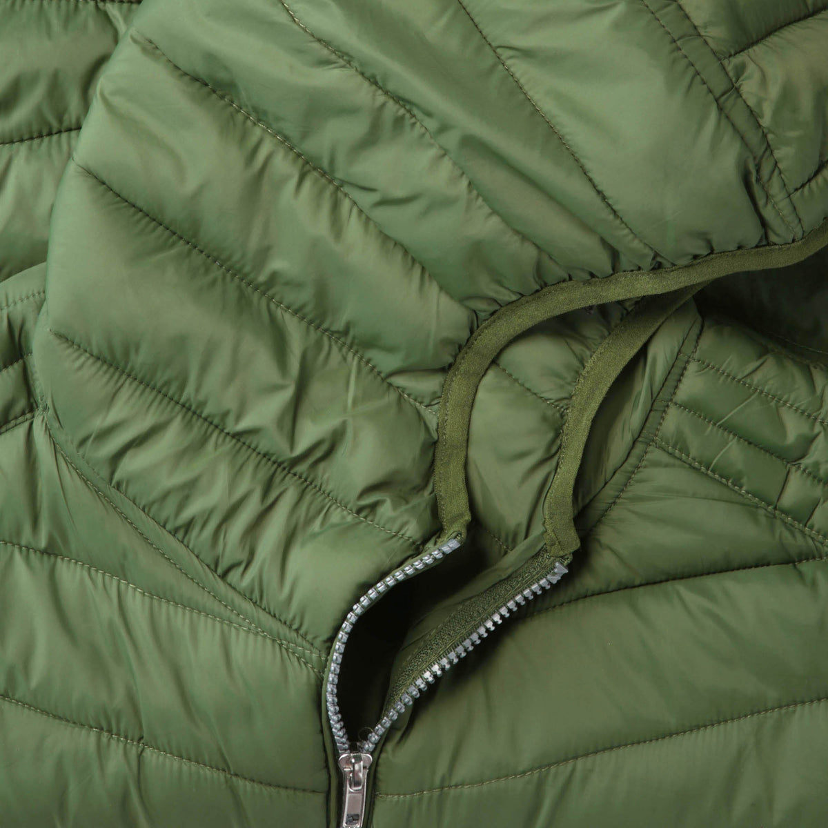 Men’s Ultra Light Hooded Puffer Vest in vest_mens vest_vest hoodie_mens hooded vest_puffy vest_vest jacket_mens vest jacket_winter vest_hooded down vest_Forest Green - Hat and Beyo