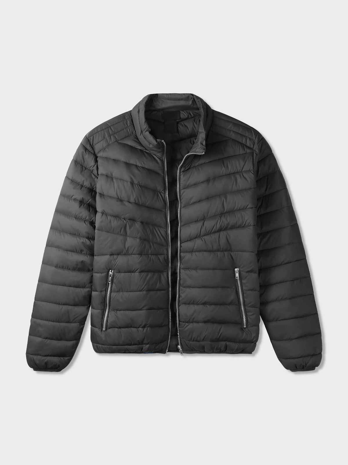 Men's Ultra Light Puffer Jacket Black – Wholesale Blank Puffer Jacket | Hat and Beyond