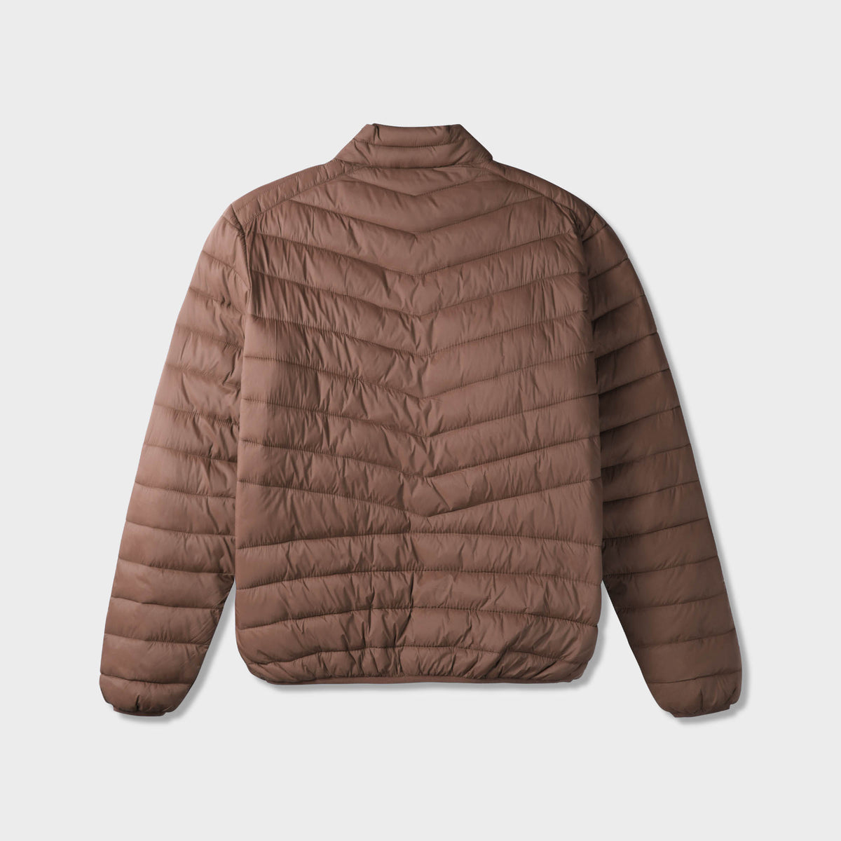 Men’s Ultra Light Puffer Jacket in puffer jacket_mens puffer jacket_bubble jacket_mens down jacket_padded jacket_packable down jacket_best down jacket_Brown - Hat and Beyond outerw