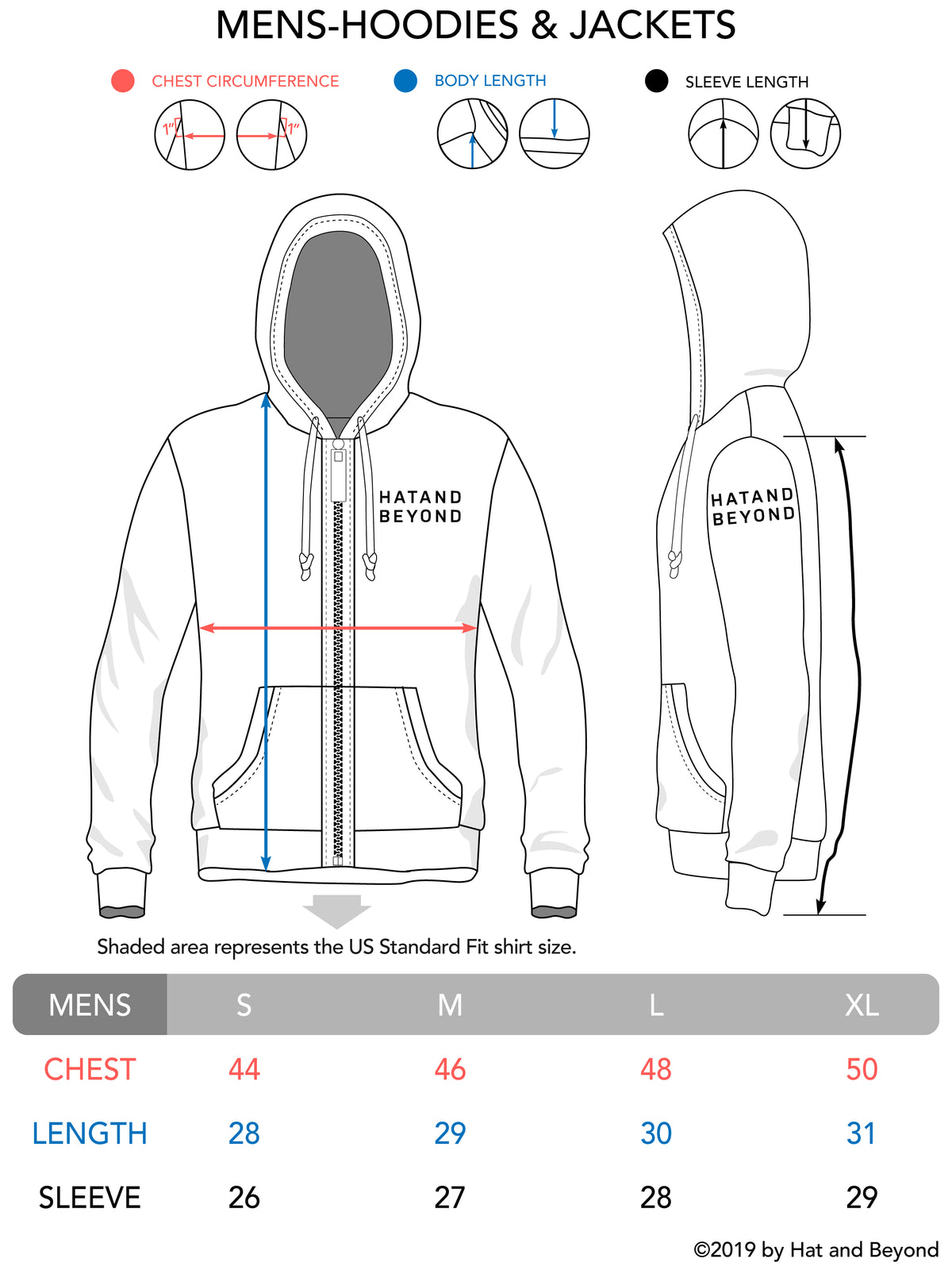 Men’s Ultra Light Puffer Jacket in puffer jacket_mens puffer jacket_bubble jacket_mens down jacket_padded jacket_packable down jacket_best down jacket_Size Chart - Hat and Beyond o