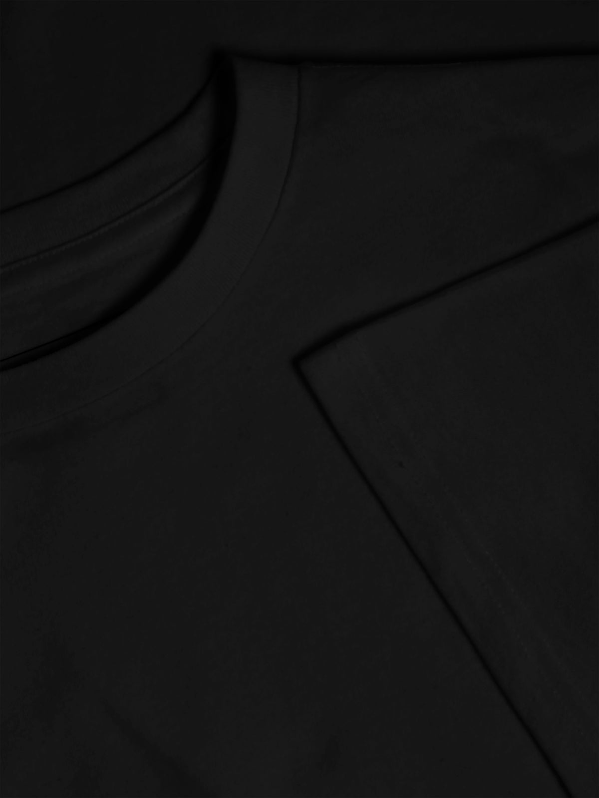 Men’s Lightweight Classic Premium Cotton Short Sleeve Crew Neck T-Shirt in Black - Hat and Beyond blank tee