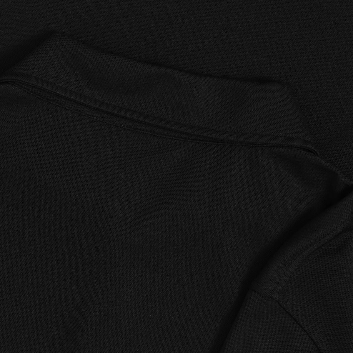 Men’s Premium Quick Dry Polo Collar Shirt Short Sleeve Moisture Wicking Fabric in Black - Hat and Beyond polo shirt
