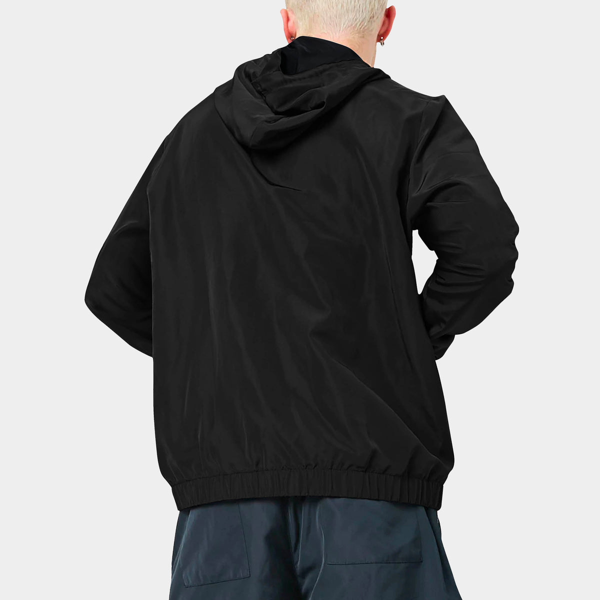 Men’s Half Zip Anorak Jacket in anorak_anoraks_north face fanorak_fanorak_north face anorak_carhartt anorak_anorak windbreaker_waterproof anorak_ski anorak_Black - Hat and Beyond o