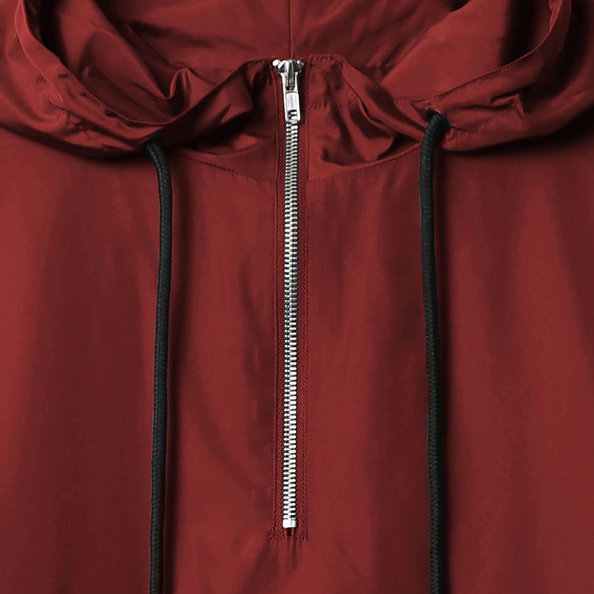 Men’s Half Zip Anorak Jacket in anorak_anoraks_north face fanorak_fanorak_north face anorak_carhartt anorak_anorak windbreaker_waterproof anorak_ski anorak_Burgundy - Hat and Beyon