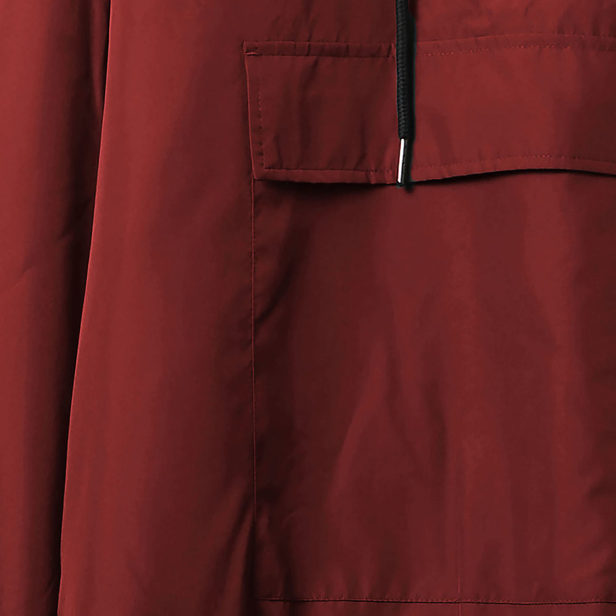 Men’s Half Zip Anorak Jacket in anorak_anoraks_north face fanorak_fanorak_north face anorak_carhartt anorak_anorak windbreaker_waterproof anorak_ski anorak_Burgundy - Hat and Beyon