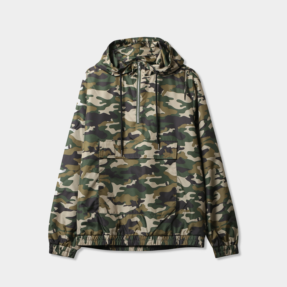 Men’s Half Zip Anorak Jacket in anorak_anoraks_north face fanorak_fanorak_north face anorak_carhartt anorak_anorak windbreaker_waterproof anorak_ski anorak_Camo - Hat and Beyond ou