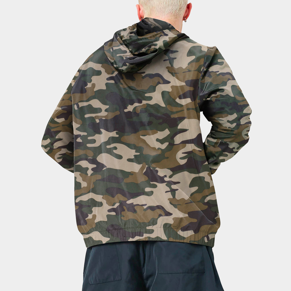 Men’s Half Zip Anorak Jacket in anorak_anoraks_north face fanorak_fanorak_north face anorak_carhartt anorak_anorak windbreaker_waterproof anorak_ski anorak_Camo - Hat and Beyond ou