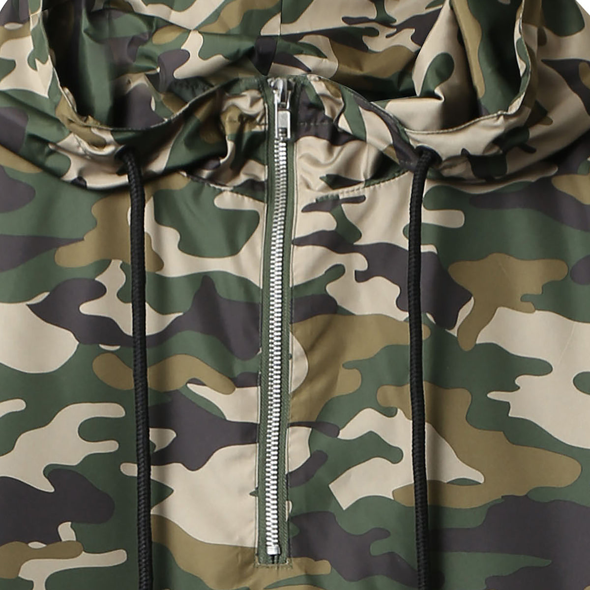 Men’s Half Zip Anorak Jacket in anorak_anoraks_north face fanorak_fanorak_north face anorak_carhartt anorak_anorak windbreaker_waterproof anorak_ski anorak_Camo - Hat and Beyond ou