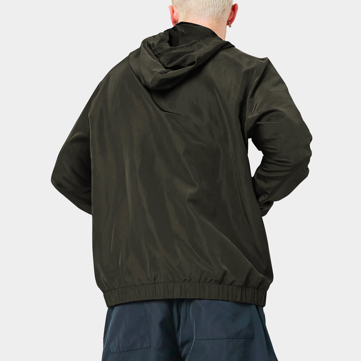 Men’s Half Zip Anorak Jacket in anorak_anoraks_north face fanorak_fanorak_north face anorak_carhartt anorak_anorak windbreaker_waterproof anorak_ski anorak_Olive - Hat and Beyond o