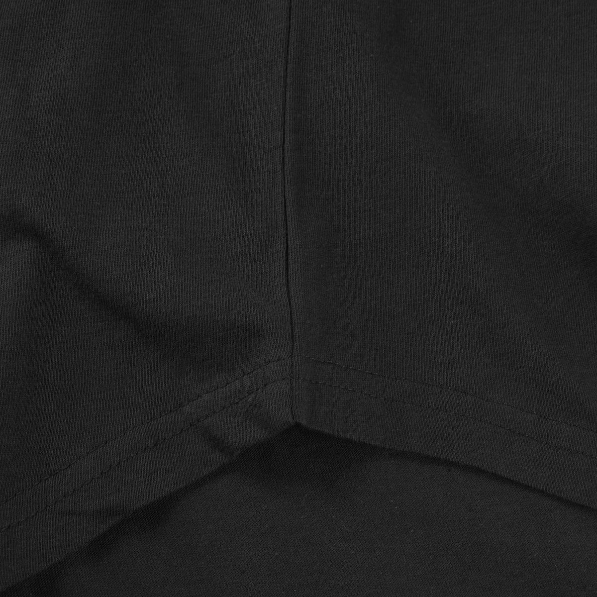 Men’s Longline T-Shirt in Black - Hat and Beyond blank tee