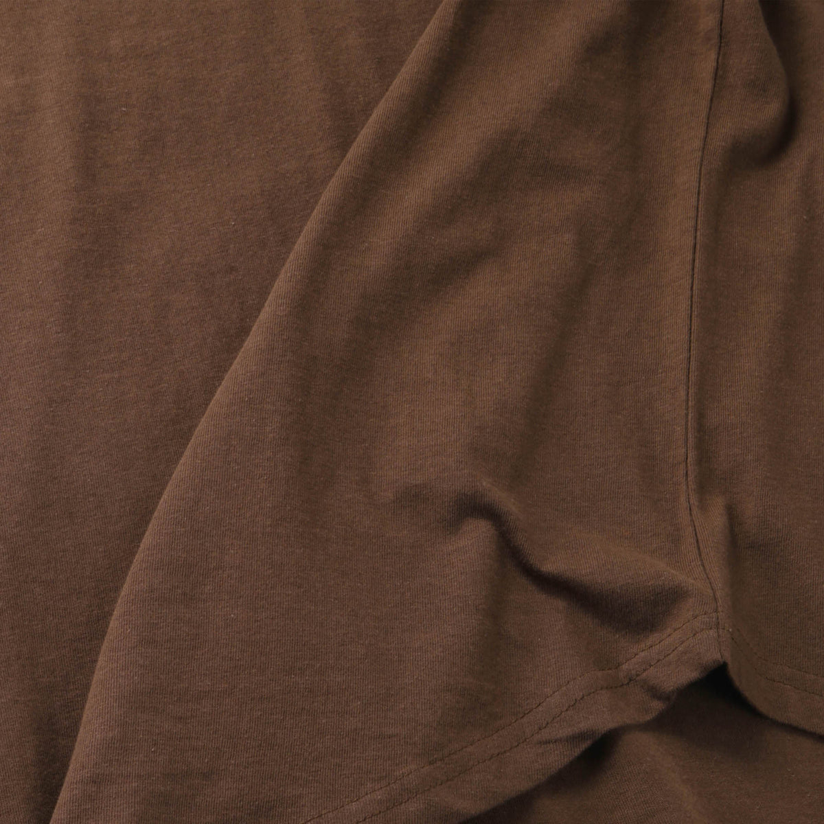 Men’s Longline T-Shirt in Cacao Shell - Hat and Beyond blank tee