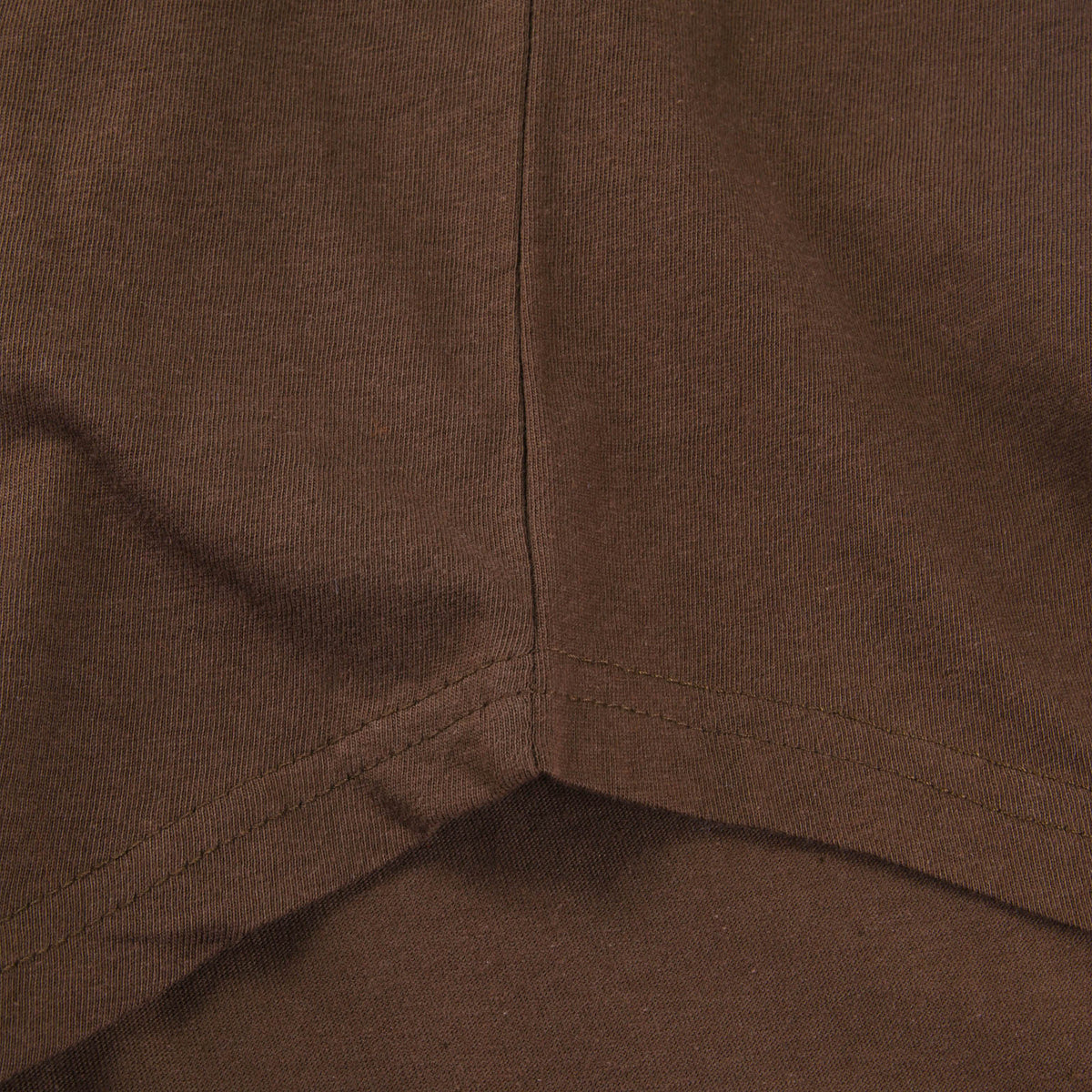 Men’s Longline T-Shirt in Cacao Shell - Hat and Beyond blank tee