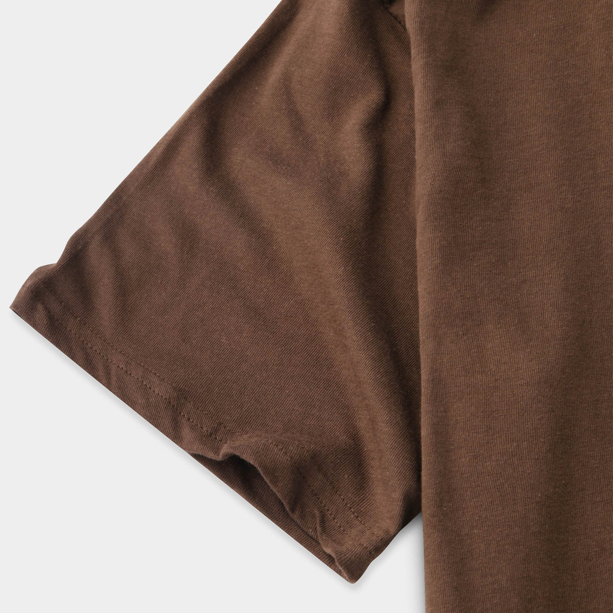 Men’s Longline T-Shirt in Cacao Shell - Hat and Beyond blank tee