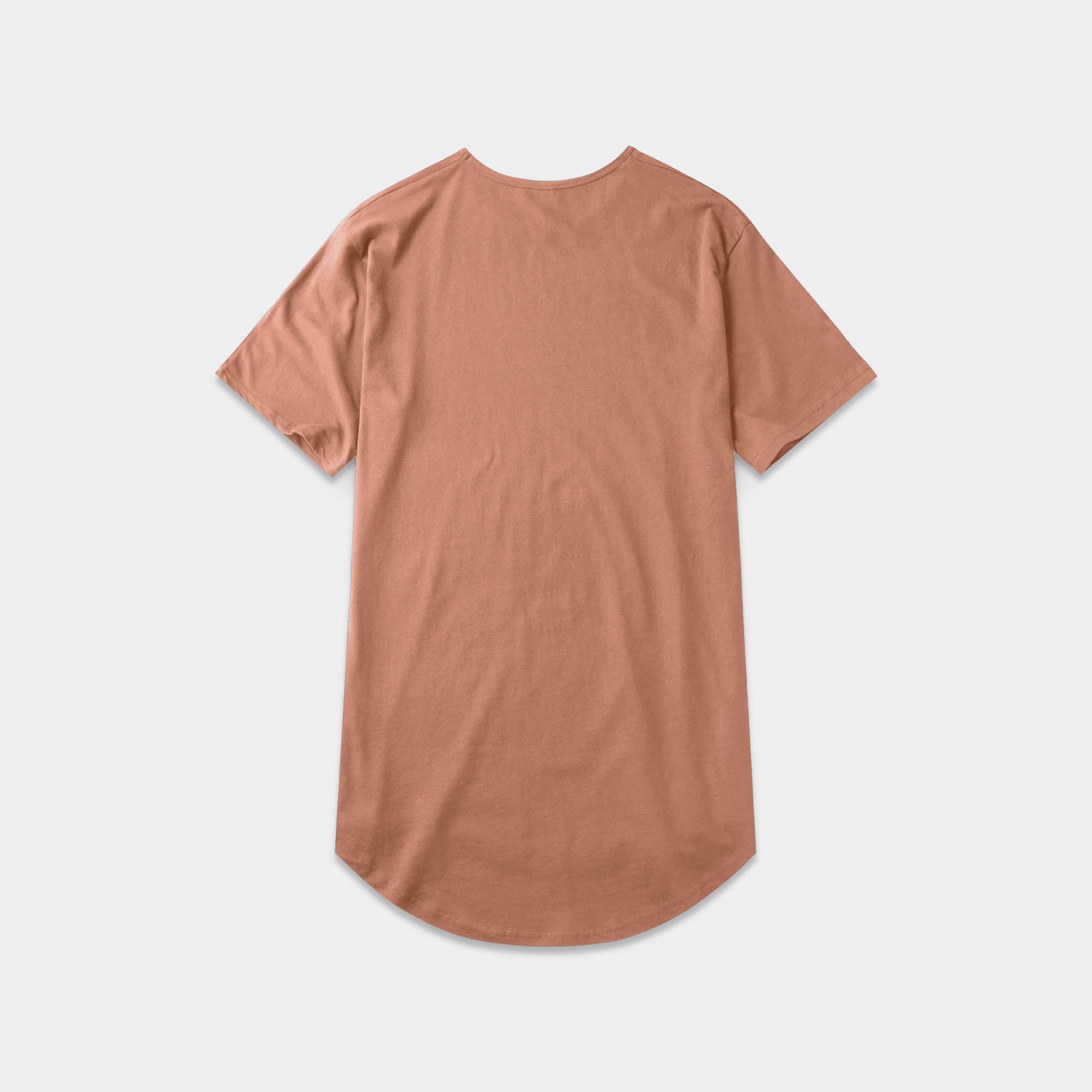 Hat and Beyond Mens Hipster Curve Hem Droptail Tee Premium Longline T  Shirts (Small, 1hc01_Black)