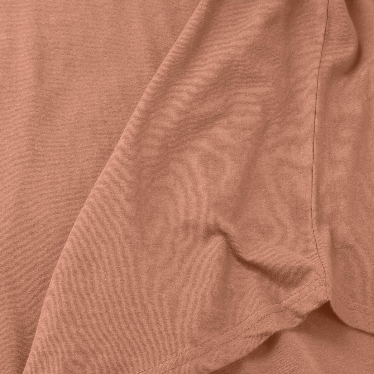 Men’s Longline T-Shirt in Dusty Rose - Hat and Beyond blank tee